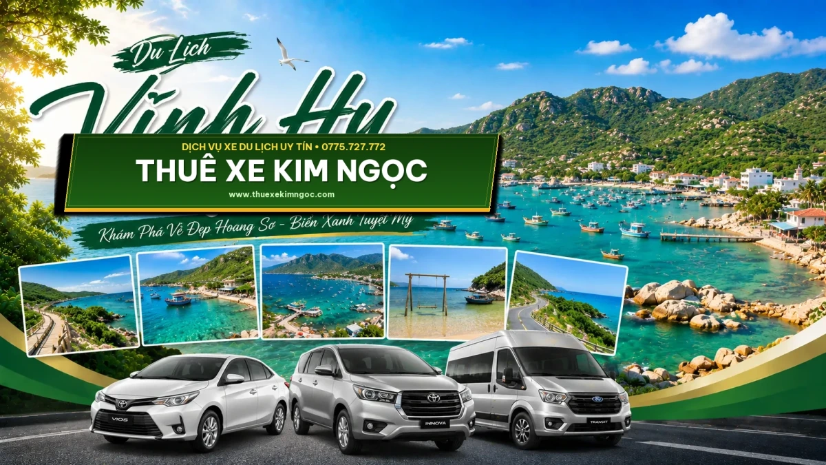 Thuê Xe Đi Vĩnh Hy Giá Rẻ – Xe 4-7-16-29-45 Đời Mới, Giá Trọn Gói, Phục Vụ Tận Tâm.