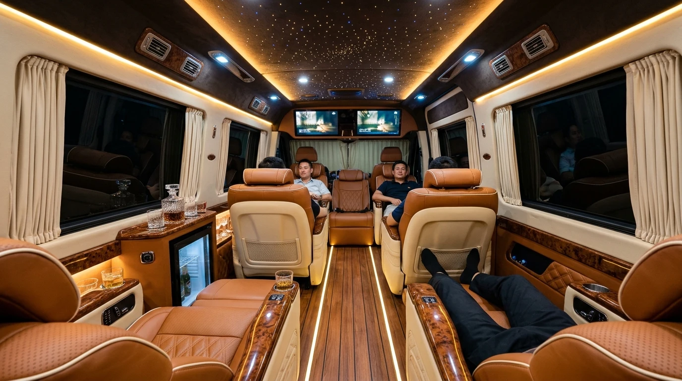 Thuê Xe Limousine 9 Chỗ TP.HCM Cao Cấp – Bảng Giá Thuê Xe DCar VIP Nội Thành & Đi Tỉnh