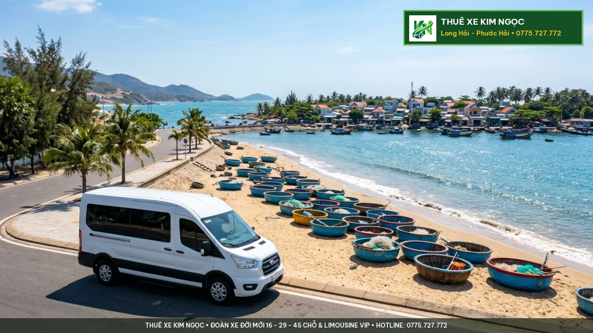 Xe đi Vũng Tàu Hồ Tràm từ Long Thành